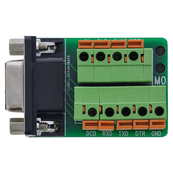 Naar omschrijving van 92501A - InLine Terminal block D-Sub 9 socket, spring clamp, screw lock