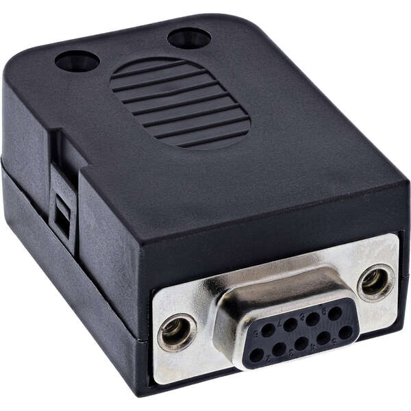 Naar omschrijving van 92501G - InLine D-Sub 9 breakout terminal block, socket, screw terminal, knurled screw
