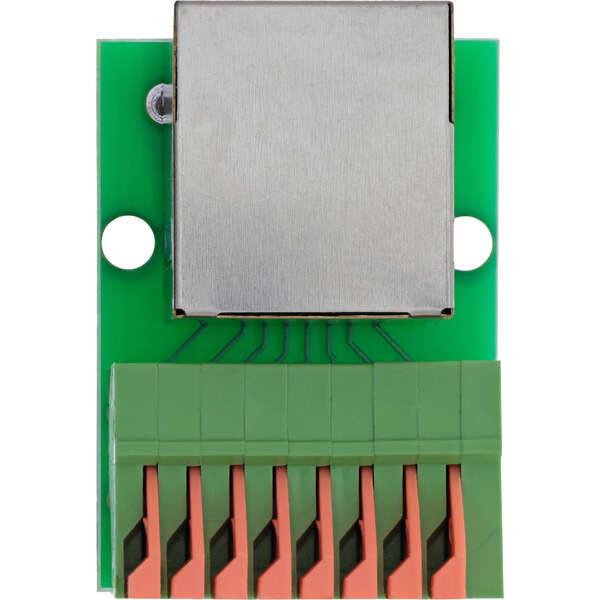 Naar omschrijving van 92505F - InLine® RJ45 socket to push-in terminal, 8-pin, Cat.5e