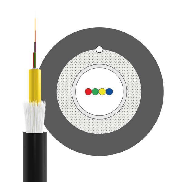 Naar omschrijving van 55204-1OM3 - Fiber Outdoor kabel 4 vezels OM3 per meter