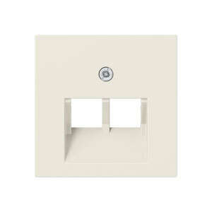 Naar omschrijving van A569-2BFPLUA - JUNG AS500 afdekking voor UAE/IAE 2-voudig crème RAL1013