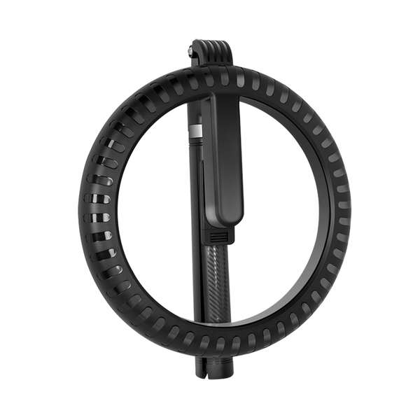 Naar omschrijving van AA0156 - Smartphone ring light with selfie stick tripod, remote shutter