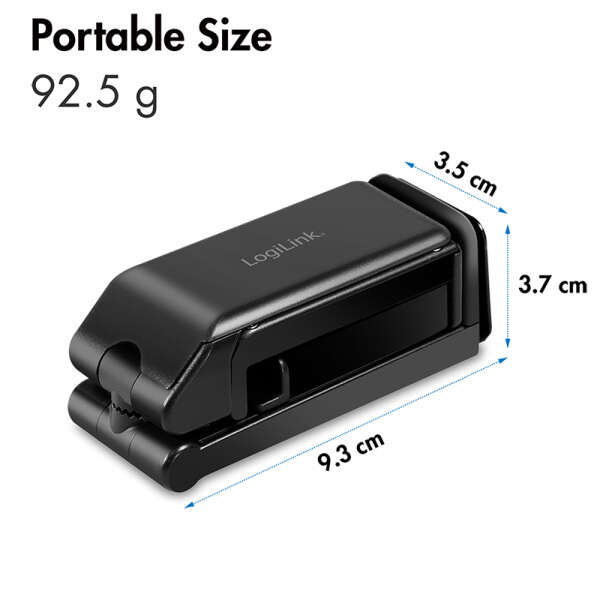 Naar omschrijving van AA0179 - Universele smartphonehouder, set van 2, 4,7-6,9inch, 360graden draaibaar, zwart