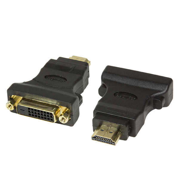 Naar omschrijving van AH0002 - Adapter HDMI male to DVI-D female