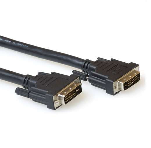 Naar omschrijving van AK3948 - DVI-I Dual Link aansluitkabel male-male 0.5meter