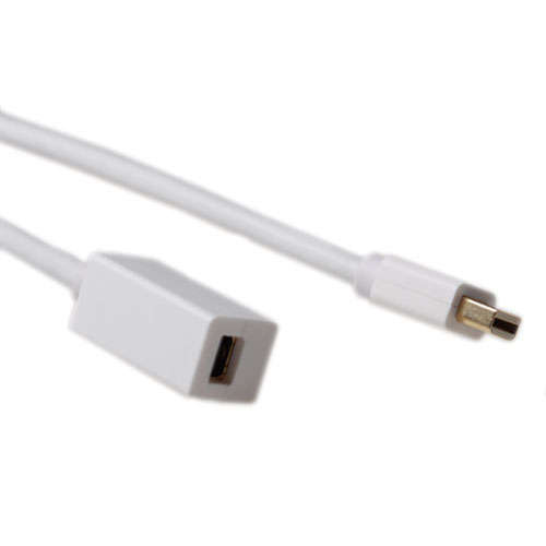 Naar omschrijving van AK3956 - Mini DisplayPort Male - Mini DisplayPort Female kabel  1,5m