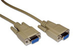 Naar omschrijving van AK7322 - Null modem kabel 9 polig 1,80m F/F