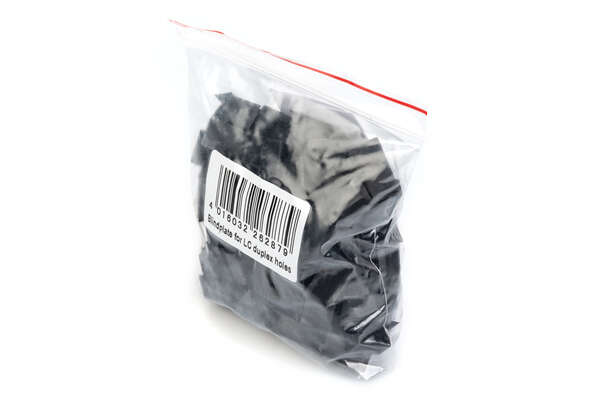 Naar omschrijving van AL-BP-LCD - Blindplate for LC duplex holes 100 pcs.