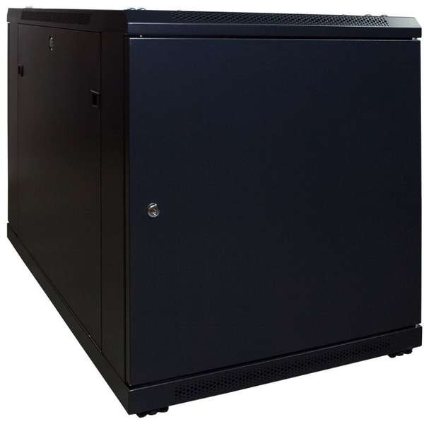 Naar omschrijving van AST19-6012 - 12U mini serverkast met glazen deur 600x1000x720mm (BxDxH)