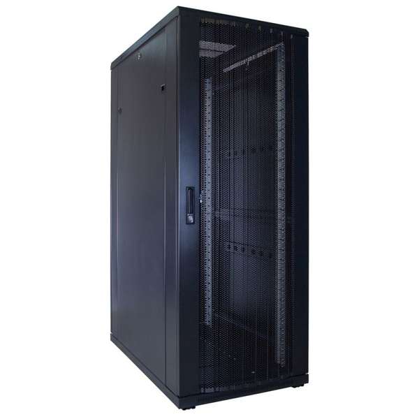Naar omschrijving van AST19-6032PP - 32U, 19Inch serverkast, geperforeerde deuren (BxDxH) 600x1000x1538mm