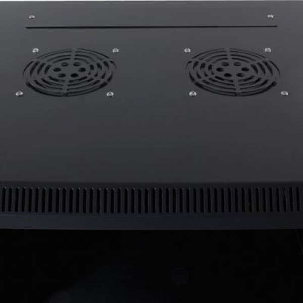 Naar omschrijving van AST19-6412 - 12U wandkast met glazen deur 600x450x635mm (BxDxH)