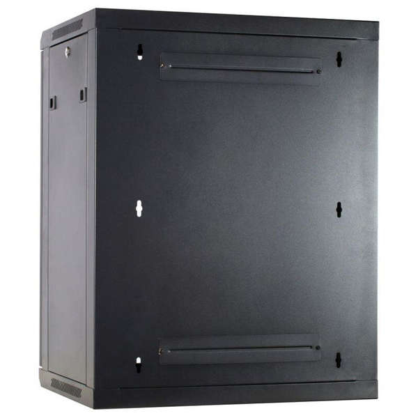 Naar omschrijving van AST19-6412M - 12U wandkast met metalen deur 600x450x635mm (BxDxH)