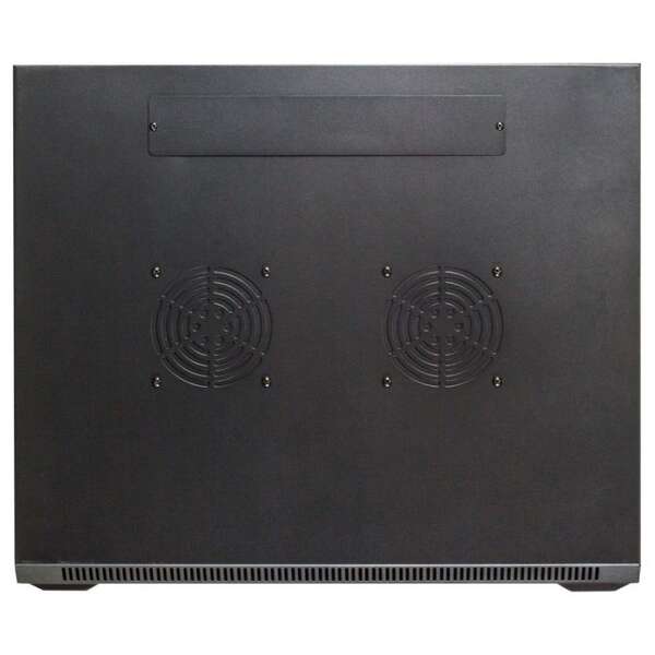 Naar omschrijving van AST19-6612-F - 12U wandkast ongemonteerd met glazen deur 600x600x635mm (BxDxH)