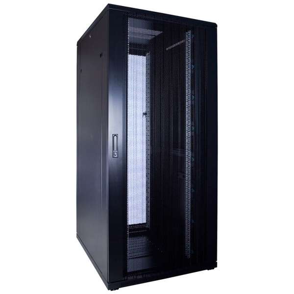 Naar omschrijving van AST19-8037PP - 37U serverkast met geperforeerde deur 800x1000x1800mm (BxDxH)