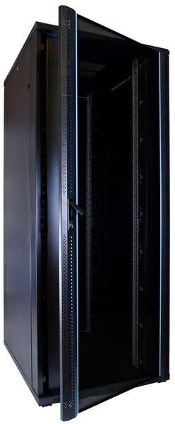 Naar omschrijving van AST19-8042 - 42U serverkast met glazen deur 800x1000x2000mm (BxDxH)