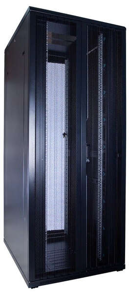 Naar omschrijving van AST19-8242DD - 42U serverkast met dubbele geperforeerde voor- en achterdeuren 800x1200x2000mm (BxDxH)