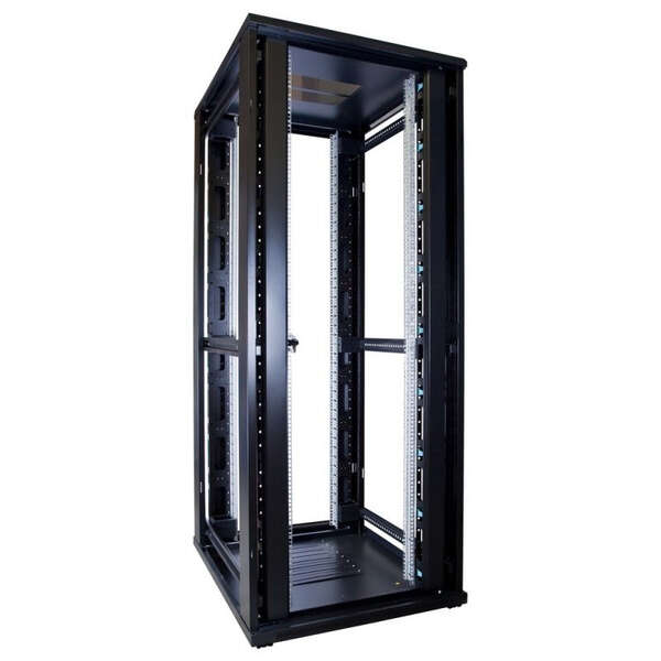 Naar omschrijving van AST19-8242DD - 42U serverkast met dubbele geperforeerde voor- en achterdeuren 800x1200x2000mm (BxDxH)