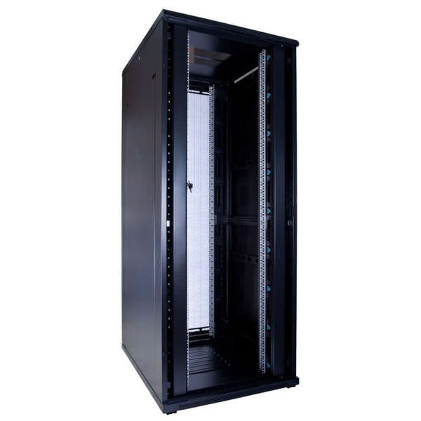 Naar omschrijving van AST19-8242DD - 42U serverkast met dubbele geperforeerde voor- en achterdeuren 800x1200x2000mm (BxDxH)