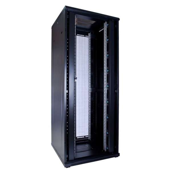 Naar omschrijving van AST19-8842DD - 42U serverkast met dubbele geperforeerde voor- en achterdeuren 800x800x2000mm
