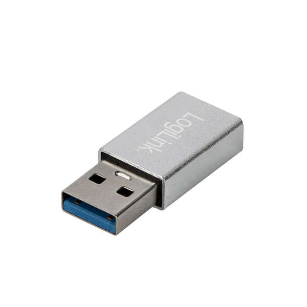 Naar omschrijving van AU0056 - USB 3.2 Gen1 Type-C adapter, USB-A/M to USB-C/F, silver