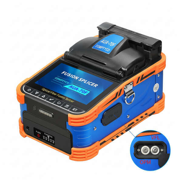 Naar omschrijving van AUA-70F - Comptyco fully automatic optical fusion splicer met OPM en VFL