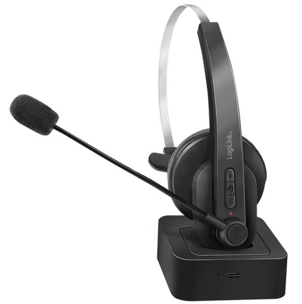 Naar omschrijving van BT0059 - BT 5.0 Headset, Mono, with charging stand