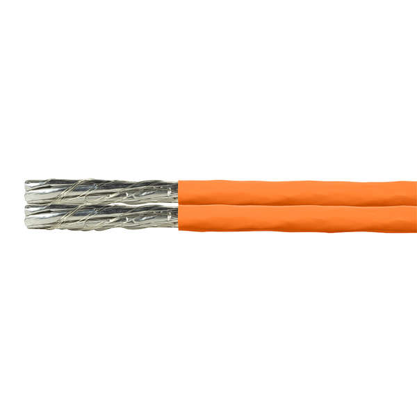 Naar omschrijving van CPV0063 - Duplex installation cable PrimeLine, Cat.7, S/FTP, orange, 100 m