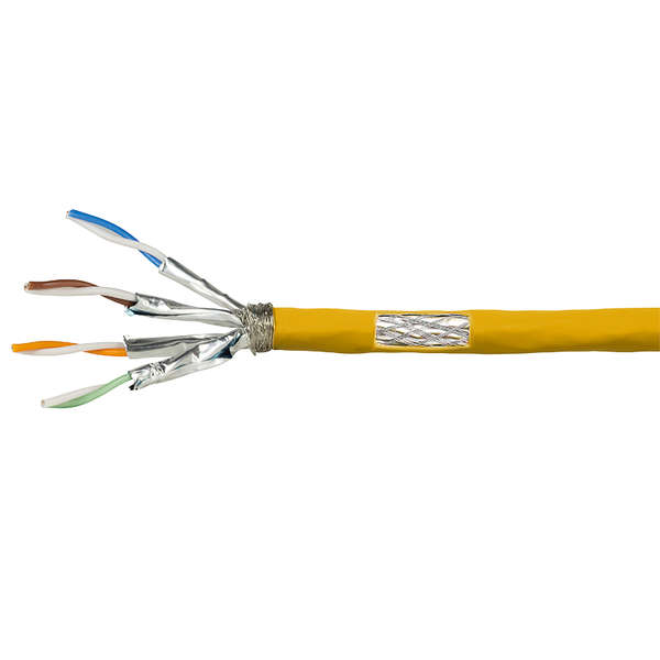Naar omschrijving van CPV0069 - Network cable Cat.7A S/FTP, fire protection class B2ca, 50 m