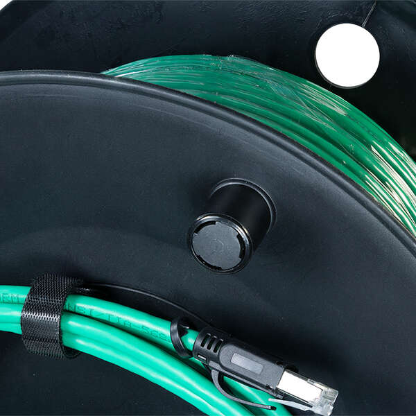 Naar omschrijving van CQ3080S - Cat.6A Mobile Cable Reel S/FTP, 80 m patch cord