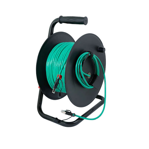 Naar omschrijving van CQ3080S - Cat.6A Mobile Cable Reel S/FTP, 80 m patch cord