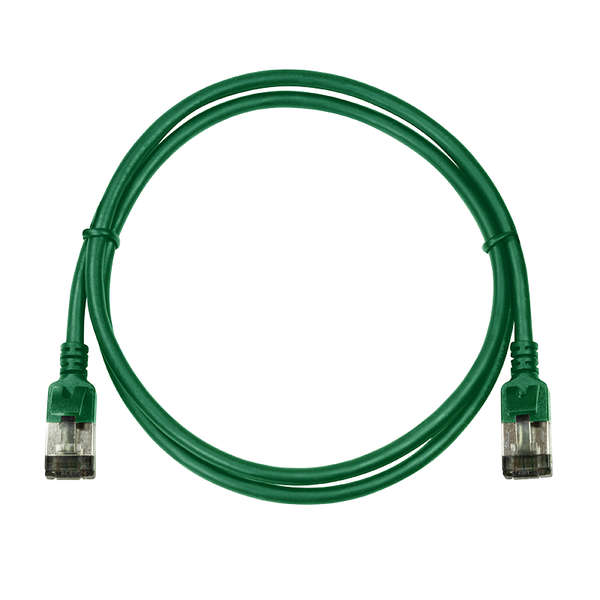 Naar omschrijving van DC7707 - Slim CAT6A patchkabel U/FTP PIMF SlimLine groen 7m