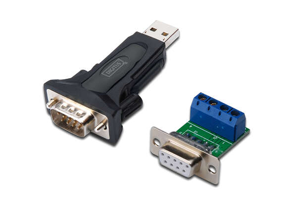 Naar omschrijving van DA-70157 - USB 2.0 to serial Converter, RS485 incl. USB A Cable 80cm USB A M / USB A F