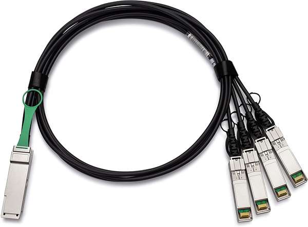 Naar omschrijving van DAC-QSFP-4XSFP-0-6M - QSFP+ to 4 x SFP+ DAC 0,6m