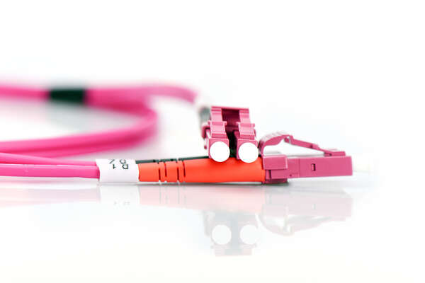 Naar omschrijving van DK-2533-03-4 - FO patch cord, duplex, LC to LC MM OM4 50/125 µ, 3 m