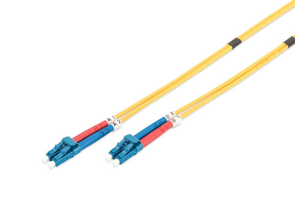 Naar omschrijving van DK-2933-02 - FO patch cord, duplex, LC to LC SM OS2 09/125 µ, 2 m