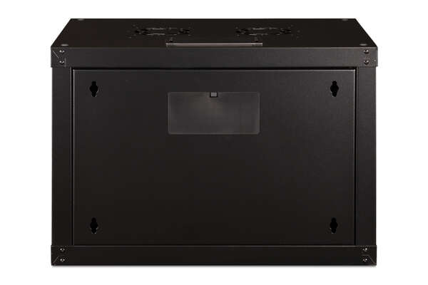 Naar omschrijving van DN-19-07-U-SW - 7U wall mounting cabinet, Unique 420x600x450 mm, color black (RAL 9005)