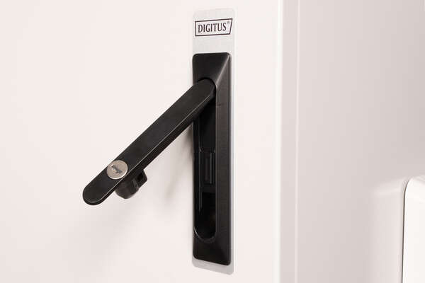 Naar omschrijving van DN-19-12U-6-6-I-OD - 12U wall mounting cabinet, outdoor, IP55 713x600x600 mm, color grey (RAL 7035)