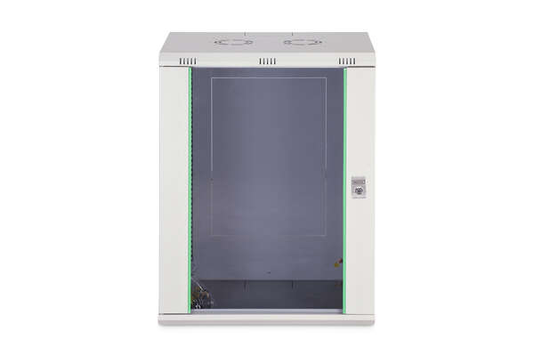 Naar omschrijving van DN-19-16-U-EC - 16U wall mounting cabinet, Dynamic 789x600x450 mm, color grey (RAL 7035)