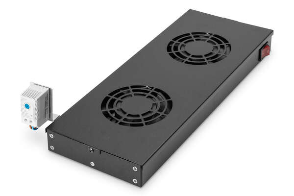 Naar omschrijving van DN-19-FAN-2-HO-SW - Ventilation unit for 483 mm (19