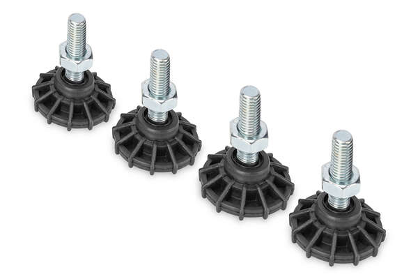 Naar omschrijving van DN-19-FEET - Levelling feet for network- and server cabinets adjustable height, 4 pieces