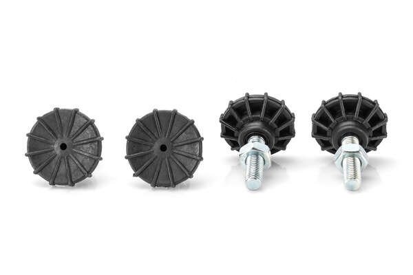 Naar omschrijving van DN-19-FEET - Levelling feet for network- and server cabinets adjustable height, 4 pieces