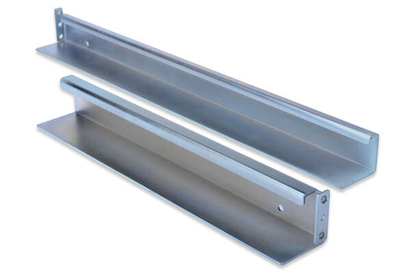 Naar omschrijving van DN-19-GS-SRV - Slide rails, L shape, for 800-1000 mm depth racks adjustable 500-750 mm depth, set with 2 pieces