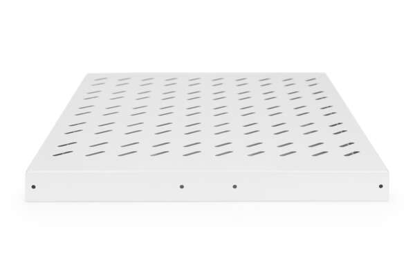 Naar omschrijving van DN-19-TRAY-2-800 - 1U extendible shelf for 800 mm depth racks 40x484x568 mm, up to 25 kg, grey (RAL 7035)