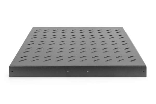Naar omschrijving van DN-19-TRAY-2-800SW - 1U extendible shelf for 800 mm depth racks 40x484x568 mm, up to 25 kg, black (RAL 9005)