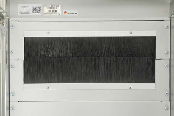 Naar omschrijving van DN-31121 - 42U network cabinet, Unique, 2053x800x800 mm double steel front door, grey