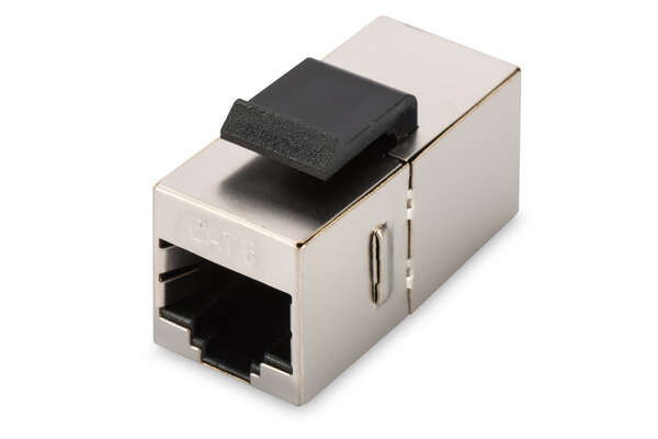 Naar omschrijving van DN-93613-1 - CAT 6 modular coupler, shielded RJ45 to RJ45, for panel connection