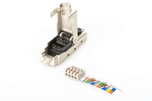 Naar omschrijving van DN-93631-1 - CAT 6A Field Termination Plug, STP, dust cap, TIA 568-A,B,Profinet, 1 pcs.
