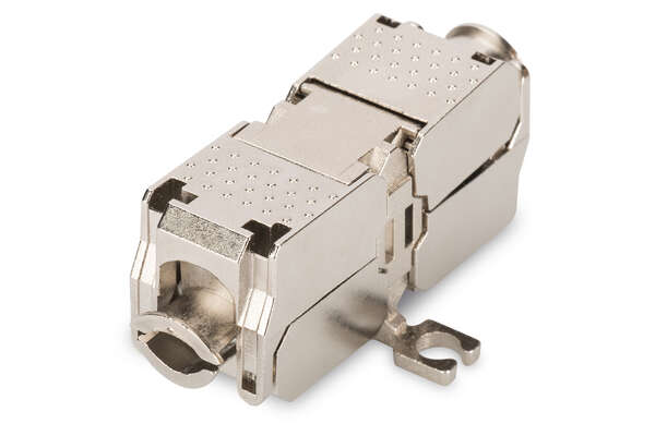 Naar omschrijving van DN-93909 - Field Termination Coupler CAT 6A, 500 MHz for AWG 22-26, fully shielded, keyst. design, 26x35x80