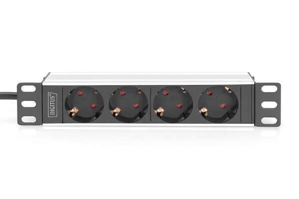 Naar omschrijving van DN-95418 - 1U Aluminum PDU, 254 mm (10