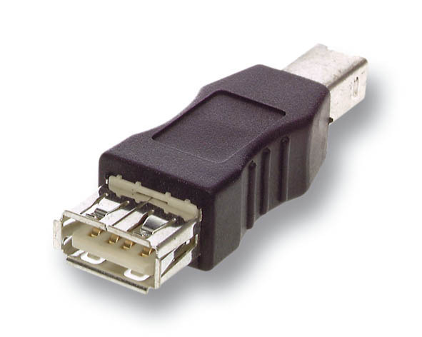 Naar omschrijving van EB443 - adapter, USB A(female) / USB B(male)